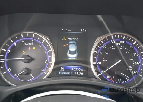 2015 Infiniti Q50 Premium z USA, uszkodzony, nr VIN JN1BV7AP3FM351830